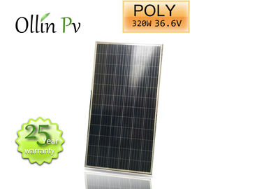백색 구조 PV 태양 전지판/다결정 실리콘 태양 전지판 파란 세포 색깔