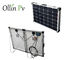 120W 200W 옥외 태양 Foldable 태양 전지판, 야영을 위한 휴대용 접히는 태양 전지판
