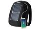 이동할 수 있는 태양 전지판과 가진 휴대용 빠른 위탁 태양 하이킹 책가방