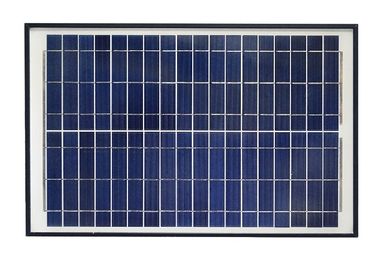 파란 12V 태양 전지판, 악어입 클립을 가진 다결정 실리콘 태양 전지판