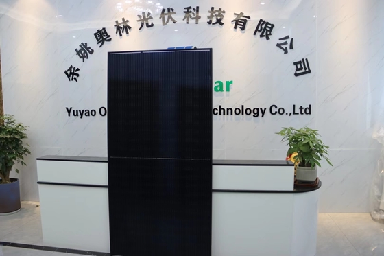 주문 모든 검은 반쪽 전지 모노 태양 전지판 182 밀리미터  445W 450W 455W 460W online manufacture