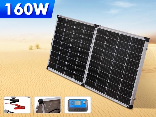 주문 장비를 야영시키는 160W 200W 400w 폴드형 글라스 태양 전지판 online manufacture