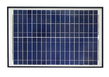 주문 파란 12V 태양 전지판, 악어입 클립을 가진 다결정 실리콘 태양 전지판 online manufacture