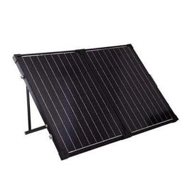 주문 120 와트 금속 손잡이를 가진 까만 태양 PV 패널/Foldable 태양 전지판 online manufacture