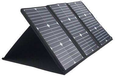 주문 Foldable 태양 전지판 검정 태양 PV는 30mm*25mm 간격 알루미늄 구조를 깝니다 online manufacture