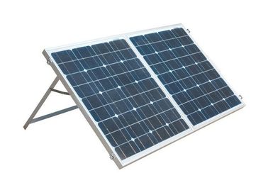 주문 Monocrystalline 야영 태양 전지판 높은 전송 낮은 철에 의하여 부드럽게 하는 유리 online manufacture