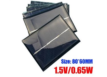 주문 휴대용 정원 빛을 위한 60 x 80mm 차원 다결정 실리콘 태양 전지판 online manufacture