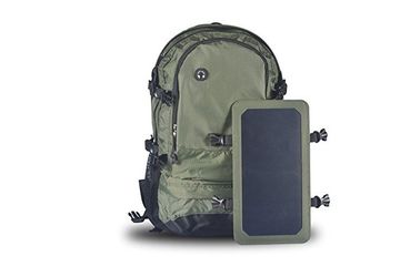 주문 옥외 야영 태양 충전기 부대/태양 강화된 책가방 폴리에스테 물자 online manufacture