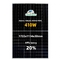 가정 태양계를 위한 풀 블랙 모노 페르크 9bb PV 광기전성 태양 전지판