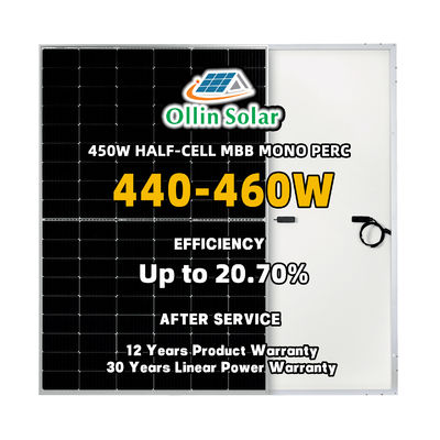 9bb 집의 태양계 모노럴 페르크 패널 PV 광기전성 태양에너지 패널