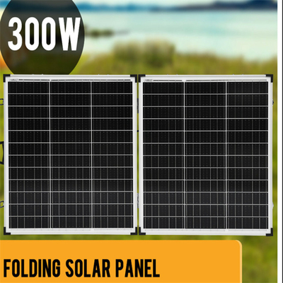 장비를 야영시키는 250W 300W 400w 폴드형 글라스 태양 전지판