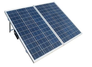 태양 전지판 캐라반 휴대용 태양 전지판 파란 세포 색깔을 접히는 180w