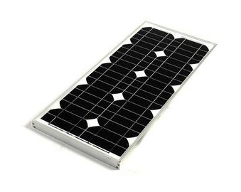 백색 구조 Sunpower 태양 전지판 높게 투명한 부드럽게 한 유리제 물자
