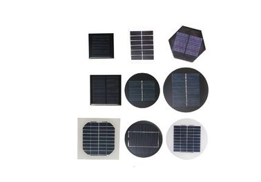 1w 2w 둥근 태양 전지판 Monocrystalline 다결정 태양 전지